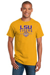 LSU Tigers Tee Shirt - LSU Tigers 3-Stripe