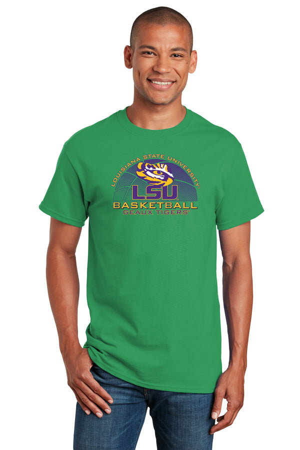 LSU Tigers Tee Shirt - LSU Basketball Geaux Tigers