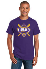 LSU Tigers Tee Shirt - LSU Baseball Diamond