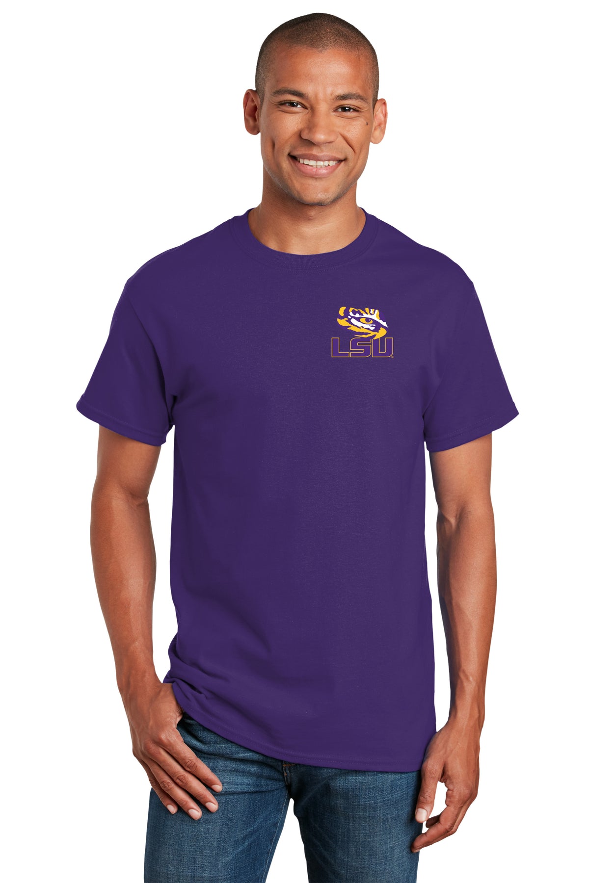 LSU Tigers Tee Shirt - Tiger Eye Logo