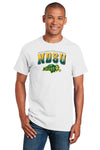 NDSU Bison Tee Shirt - Full Color NDSU Fade with Logo