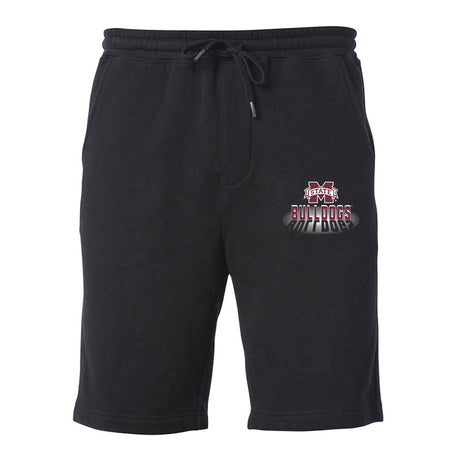 Mississippi State Bulldogs Premium Fleece Shorts - Bulldogs Spotlight and Shadow