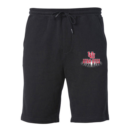 Utah Utes Premium Fleece Shorts - Spotlight Shadow Utah Utes