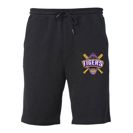 LSU Tigers Premium Fleece Shorts - LSU Baseball Diamond