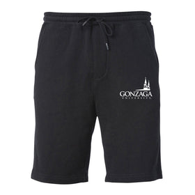 Gonzaga Bulldogs Premium Fleece Shorts - Gonzaga Spires