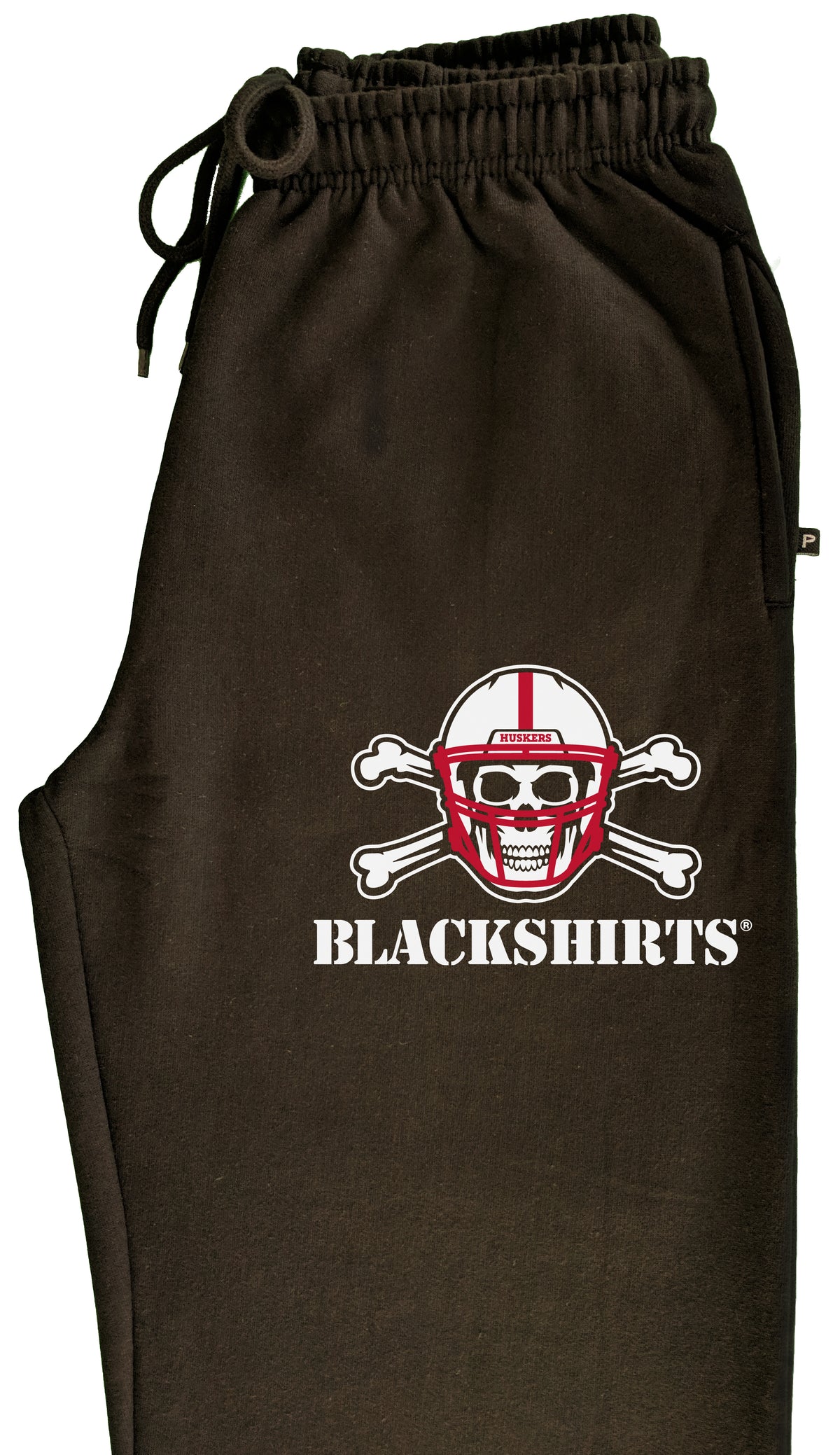 Nebraska Huskers Premium Fleece Sweatpants - NEW Official Blackshirts Logo