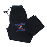 Kansas Jayhawks Premium Fleece Sweatpants - Rock Chalk Jayhawks