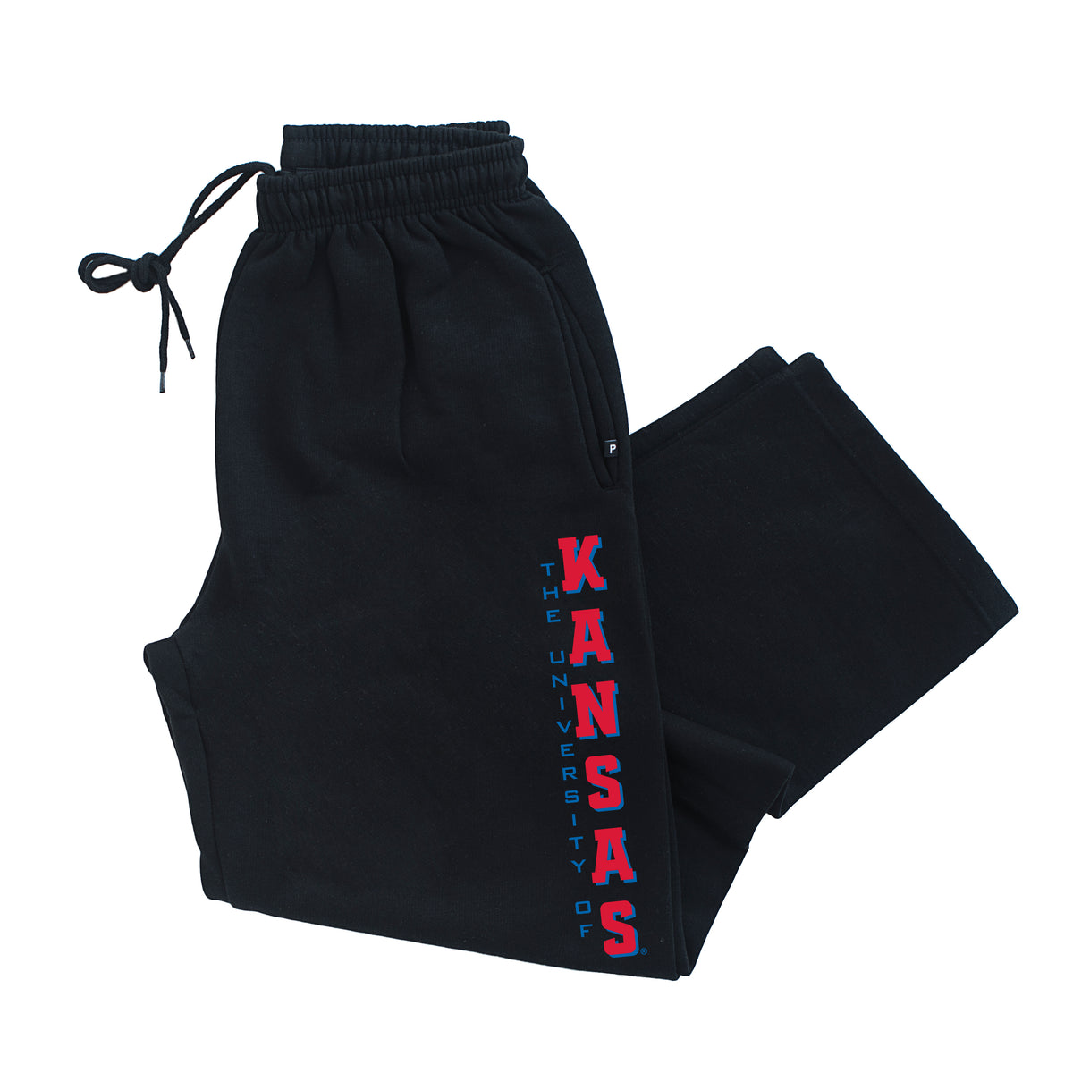 Kansas Jayhawks Premium Fleece Sweatpants - Vertical University of Kansas