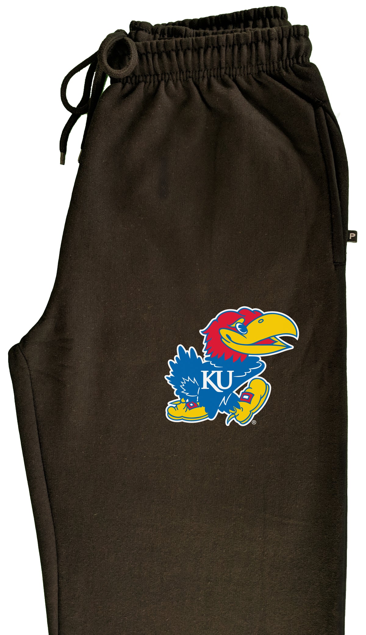 Kansas Jayhawks Premium Fleece Sweatpants - Lone Kansas Jayhawk