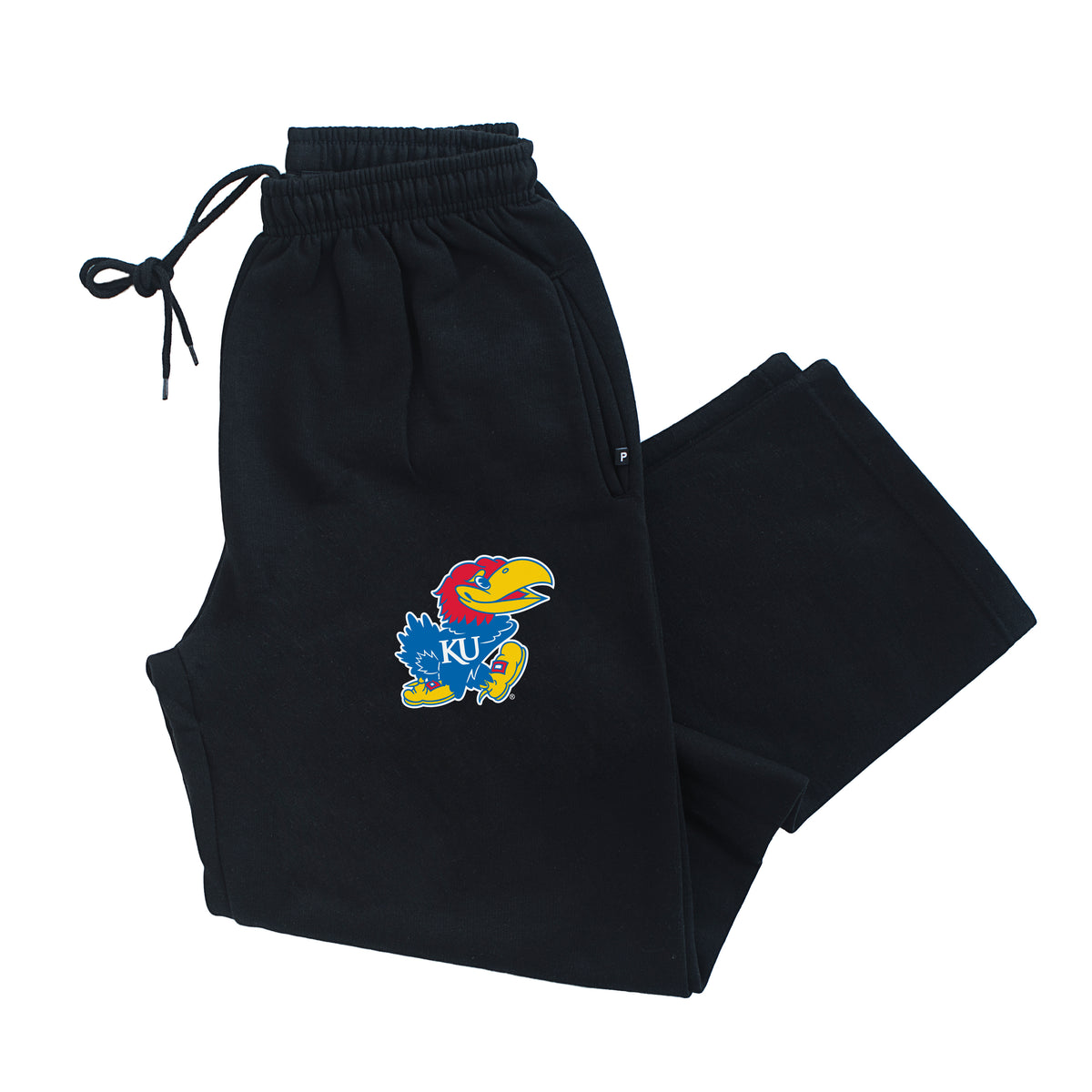 Kansas Jayhawks Premium Fleece Sweatpants - Lone Kansas Jayhawk