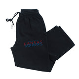Kansas Jayhawks Premium Fleece Sweatpants - Overlapping University of Kansas Jayhawks