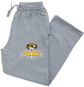 Missouri Tigers Premium Fleece Sweatpants - Spotlight and Shadow Mizzou