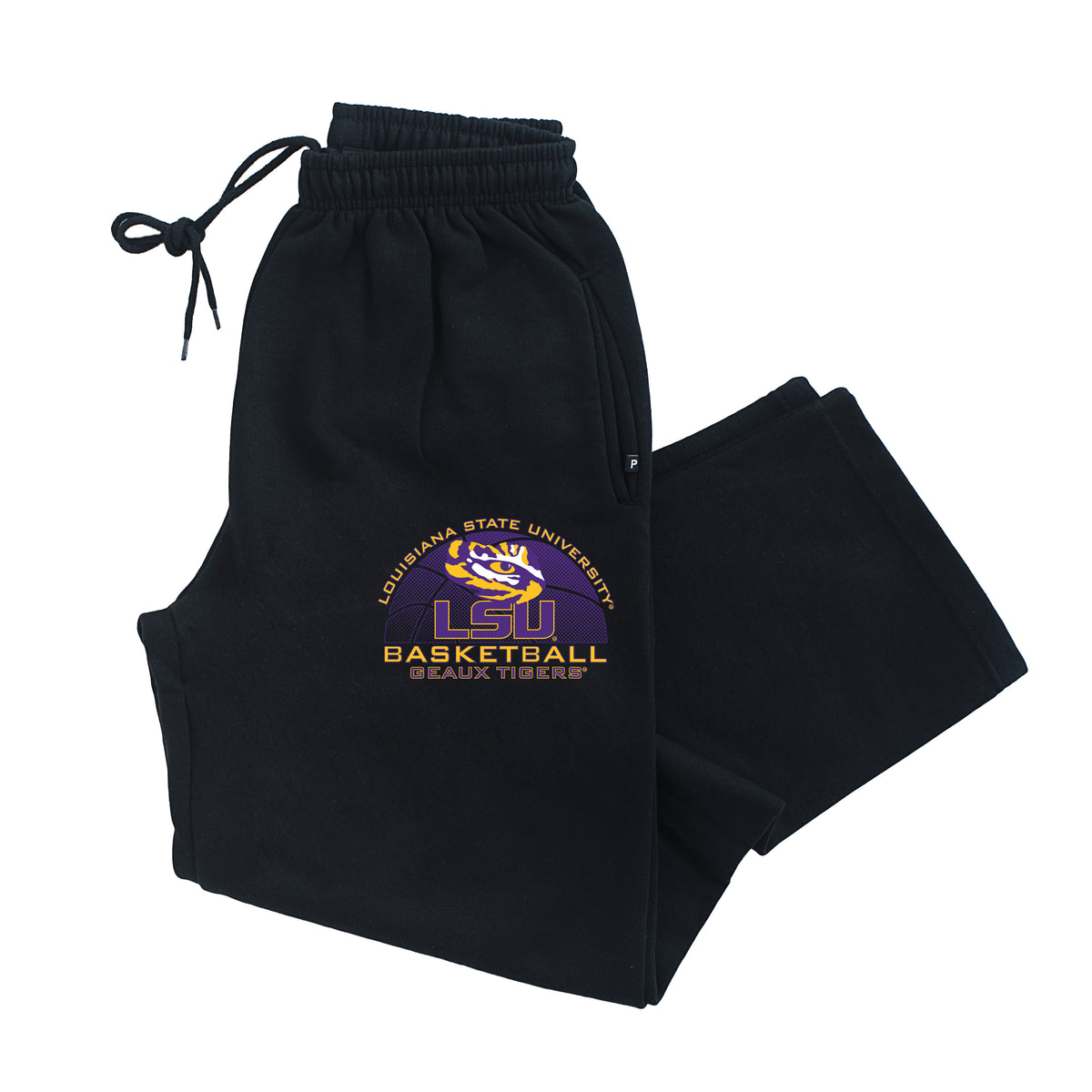 LSU Tigers Premium Fleece Sweatpants - LSU Basketball Geaux Tigers
