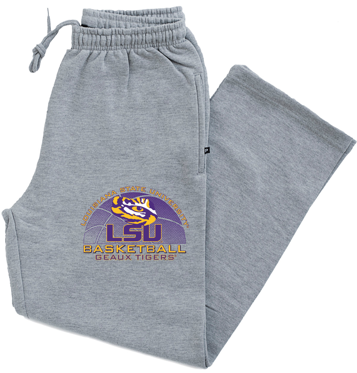 LSU Tigers Premium Fleece Sweatpants - LSU Basketball Geaux Tigers