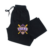 LSU Tigers Premium Fleece Sweatpants - LSU Baseball Diamond