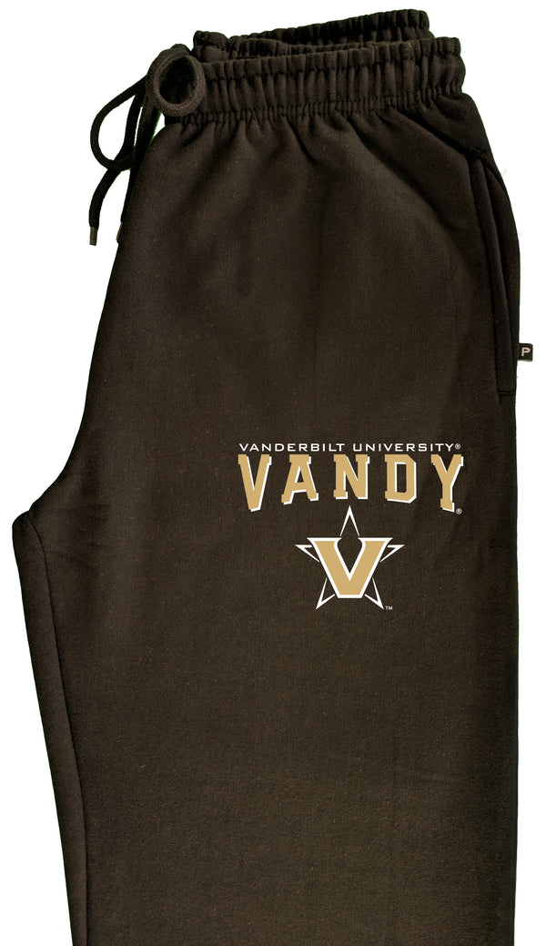 Vanderbilt Commodores Premium Fleece Sweatpants - Vandy with Primary Logo