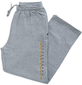 Vanderbilt Commodores Premium Fleece Sweatpants - Vertical Vandy Commodores