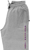 Northern Iowa Panthers Premium Fleece Sweatpants - Vertical University of Northern Iowa