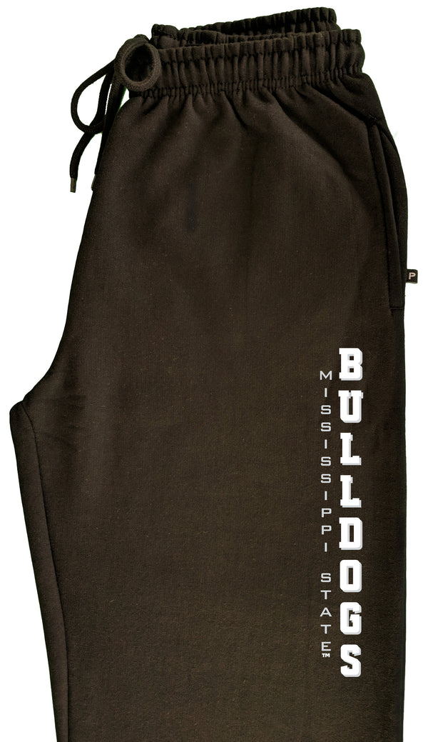 Mississippi State Bulldogs Premium Fleece Sweatpants - Vertical Mississippi State Bulldogs