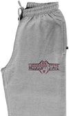 Mississippi State Bulldogs Premium Fleece Sweatpants - Striped MSU Bulldogs Football Laces