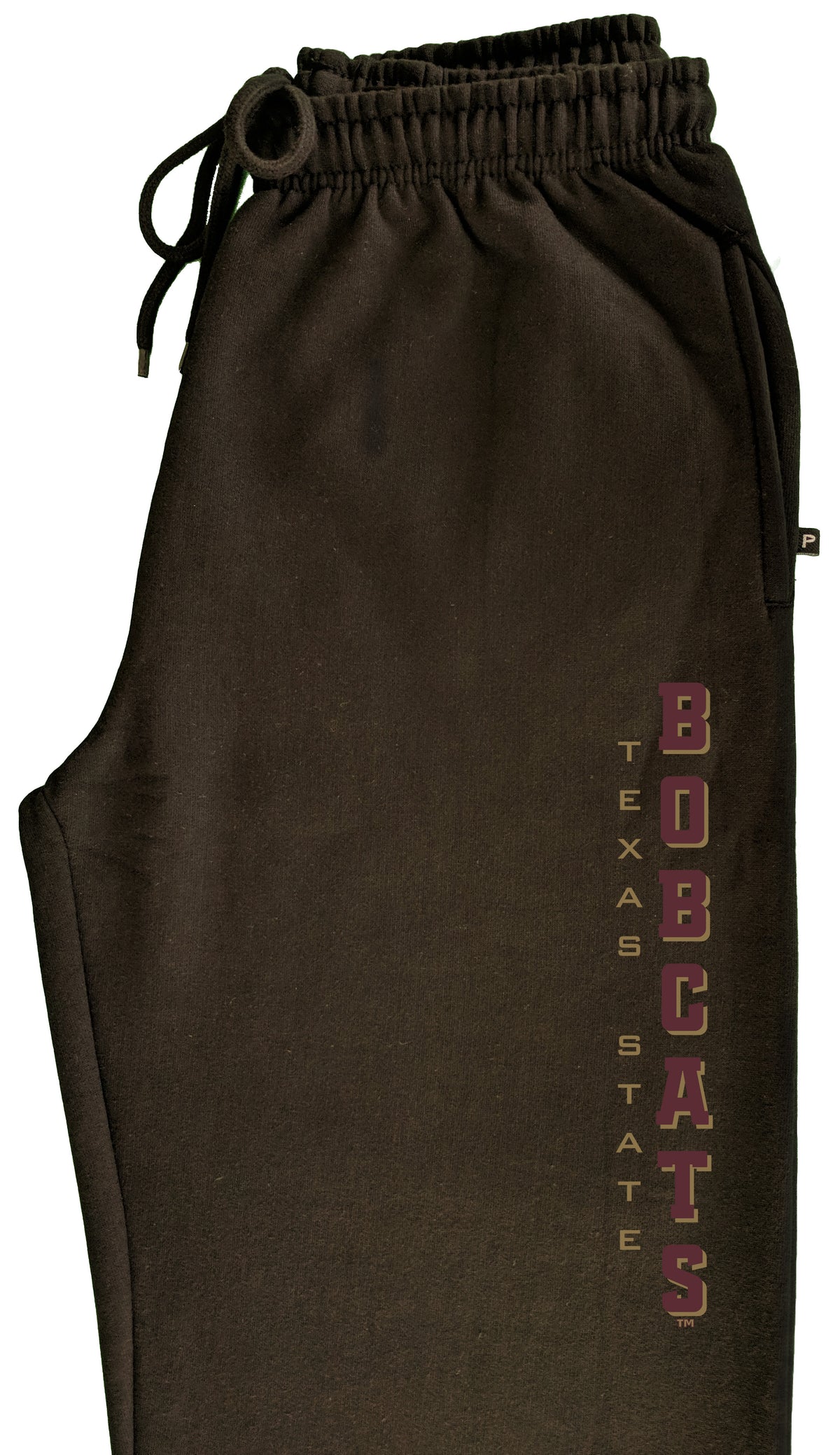 Texas State Bobcats Premium Fleece Sweatpants - Vertical Texas State Bobcats