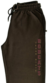 Texas State Bobcats Premium Fleece Sweatpants - Vertical Texas State Bobcats
