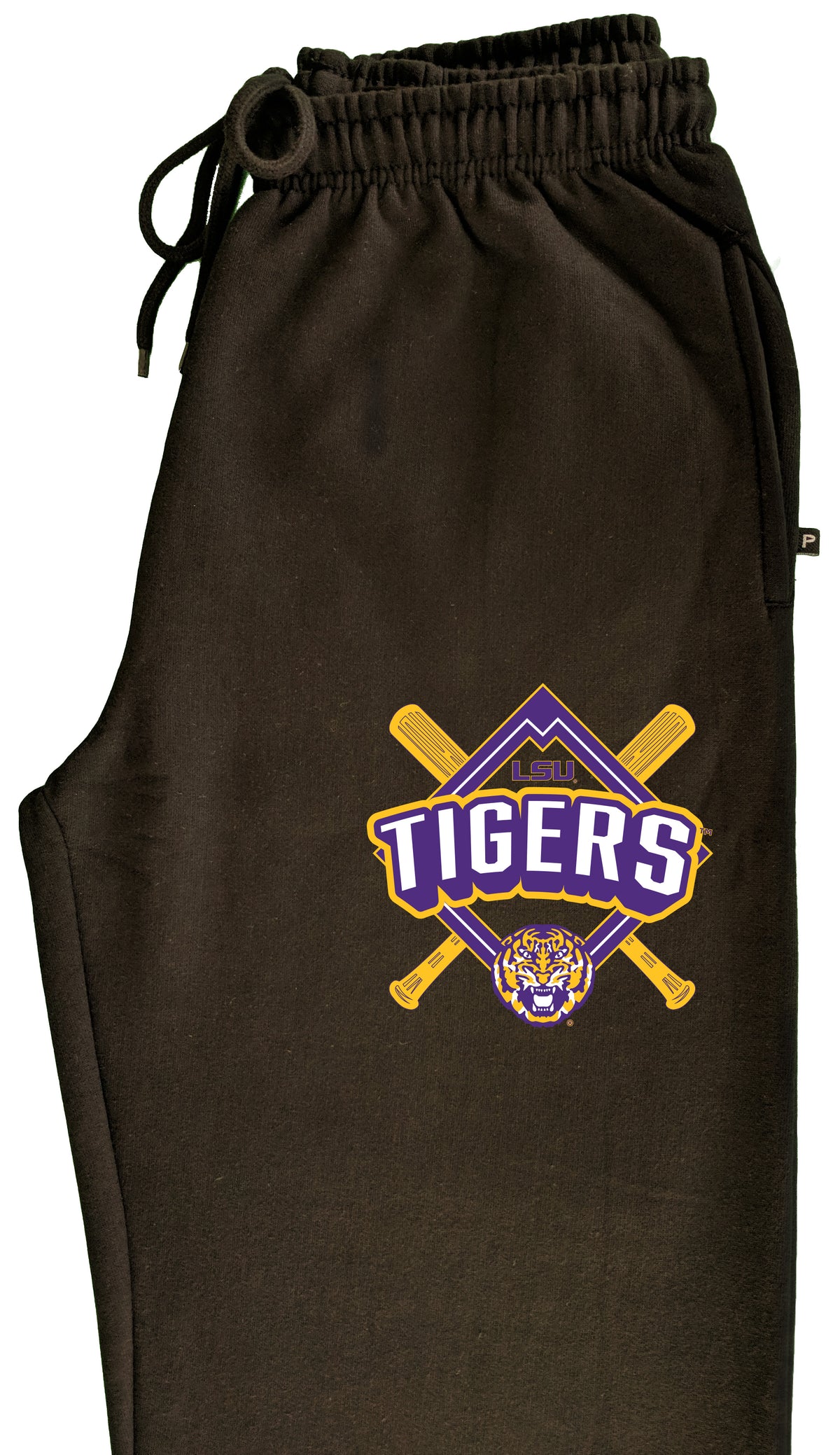 LSU Tigers Premium Fleece Sweatpants - LSU Baseball Diamond