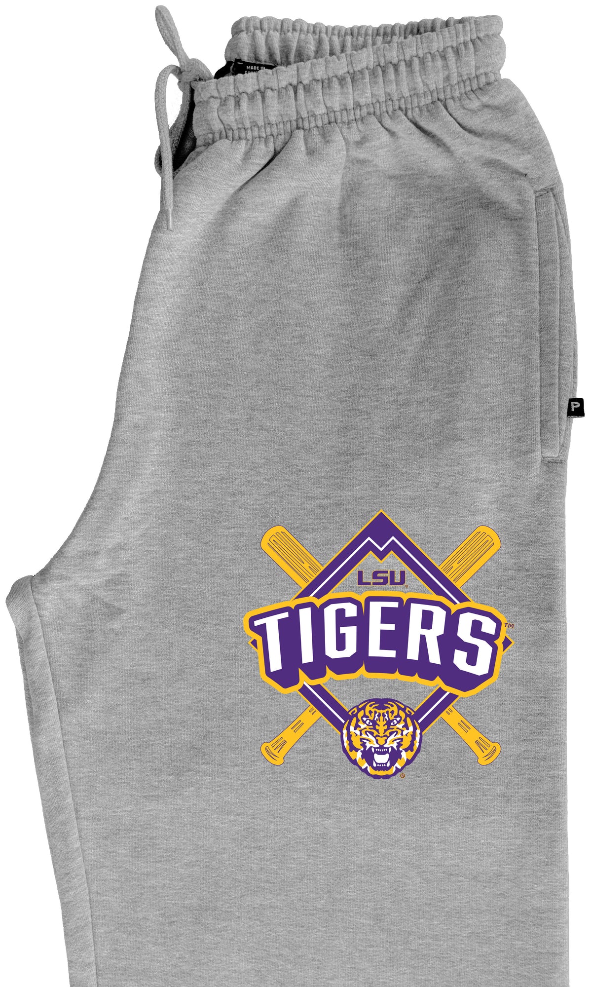 LSU Tigers Premium Fleece Sweatpants - LSU Baseball Diamond
