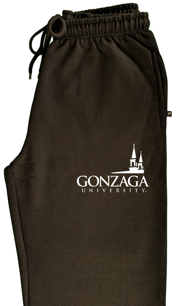 Gonzaga Bulldogs Premium Fleece Sweatpants - Gonzaga Spires