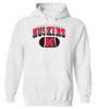 Nebraska Huskers Hooded Sweatshirt - Full Color Huskers Fade with Block N