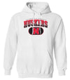 Nebraska Huskers Hooded Sweatshirt - Full Color Huskers Fade with Block N