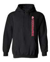 Nebraska Huskers Hooded Sweatshirt - Vertical Nebraska Herbie Husker