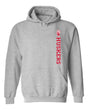 Nebraska Huskers Hooded Sweatshirt - Vertical Huskers Herbie Husker