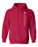 Nebraska Huskers Hooded Sweatshirt - Vertical Huskers Herbie Husker