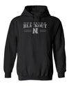 Nebraska Huskers Hooded Sweatshirt - Nebraska Blackout Block N