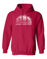 Nebraska Huskers Hooded Sweatshirt - Script Nebraska Basketball