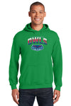 Florida Atlantic Owls Hooded Sweatshirt - FAU Full Color OWLS Fade