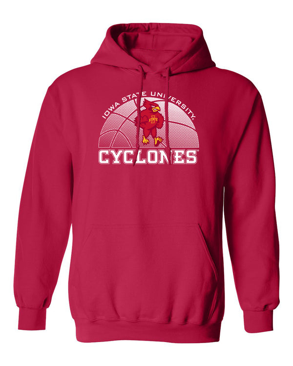 Iowa State Cyclones Hooded Sweatshirt - Iowa State Basketball with Cy