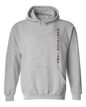 Northern Iowa Panthers Hooded Sweatshirt - Vertical University of Northern Iowa