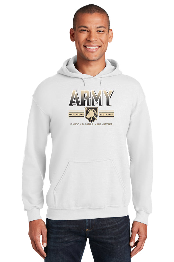 Army Black Knights Hooded Sweatshirt - Army Full Color Fade Primary Logo