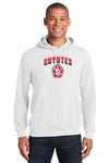 South Dakota Coyotes Hooded Sweatshirt - Coyotes Full Color Fade Primary Logo