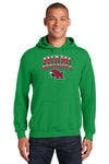 Miami University RedHawks Hooded Sweatshirt - Miami RedHawks Full Color Fade Hawk M Logo