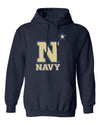 Navy Midshipmen Hooded Sweatshirt - US Naval Academy Star Logo