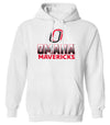 Omaha Mavericks Hooded Sweatshirt - Full Color Fade Omaha