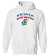 Kansas Jayhawks Hooded Sweatshirt - Full Color Fade Kansas Logo