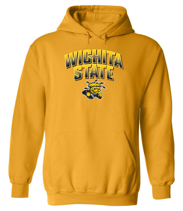 Wichita State Shockers Hooded Sweatshirt - Wichita State Full Color Fade