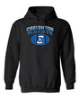 Creighton Bluejays Hooded Sweatshirt - Full Color Fade Primary Logo Oval