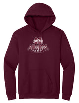 Mississippi State Bulldogs Hooded Sweatshirt - Bulldogs Spotlight and Shadow