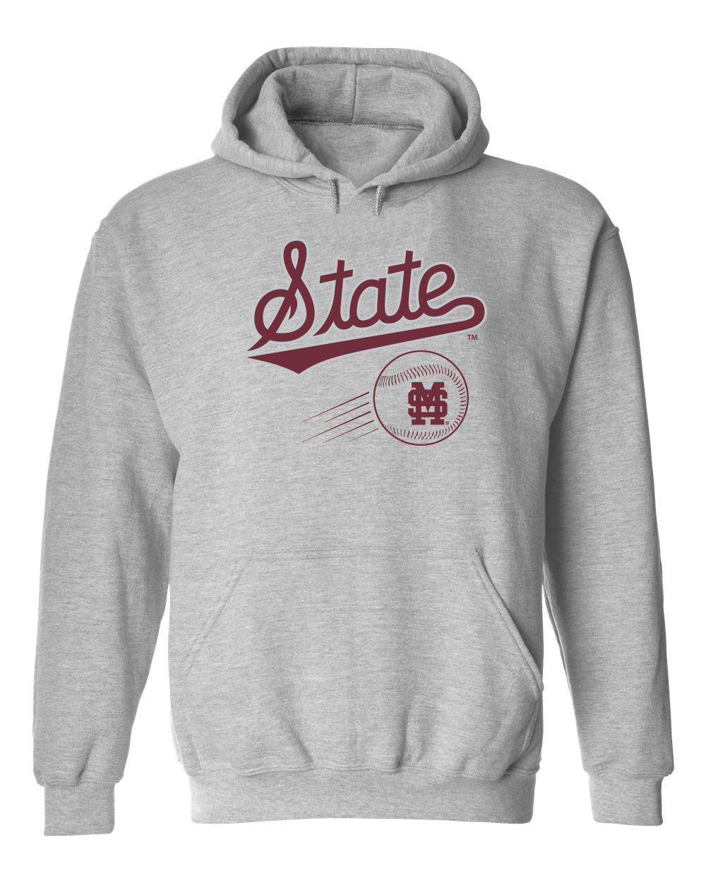 Mississippi State Bulldogs Hooded Sweatshirt - Mississippi State Baseball