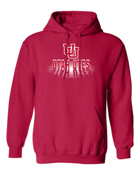 Utah Utes Hooded Sweatshirt - Spotlight Shadow Utah Utes